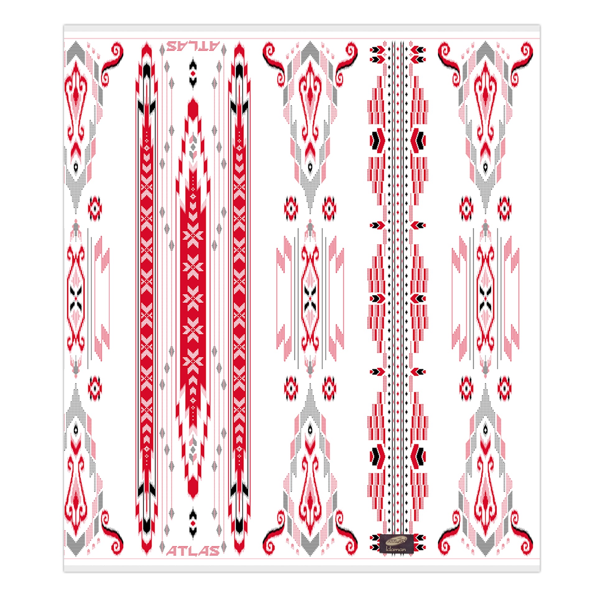 Sarung ATLAS Edisi Kemerdekaan SGE Putih 01