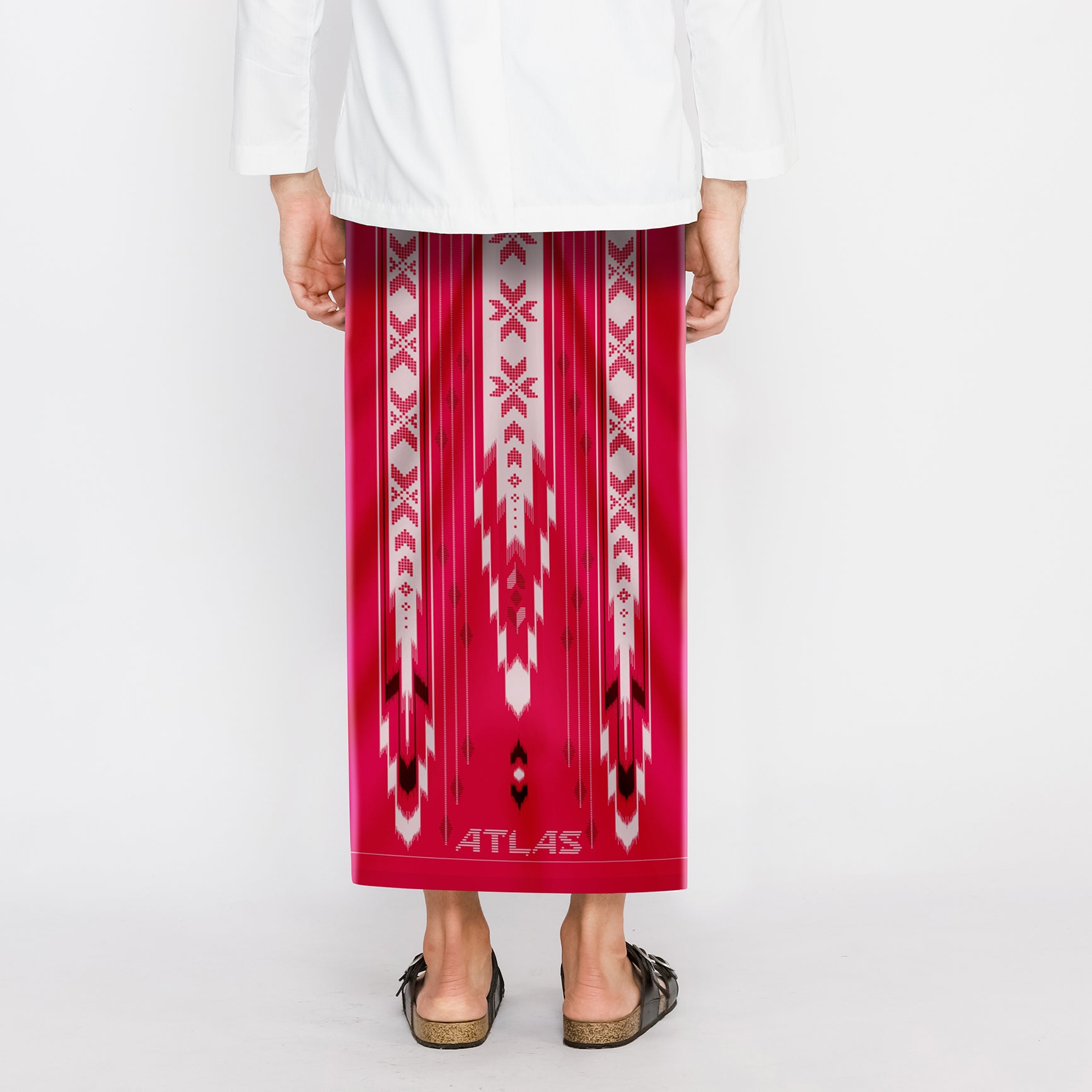 Sarung ATLAS Edisi Kemerdekaan SGF Merah