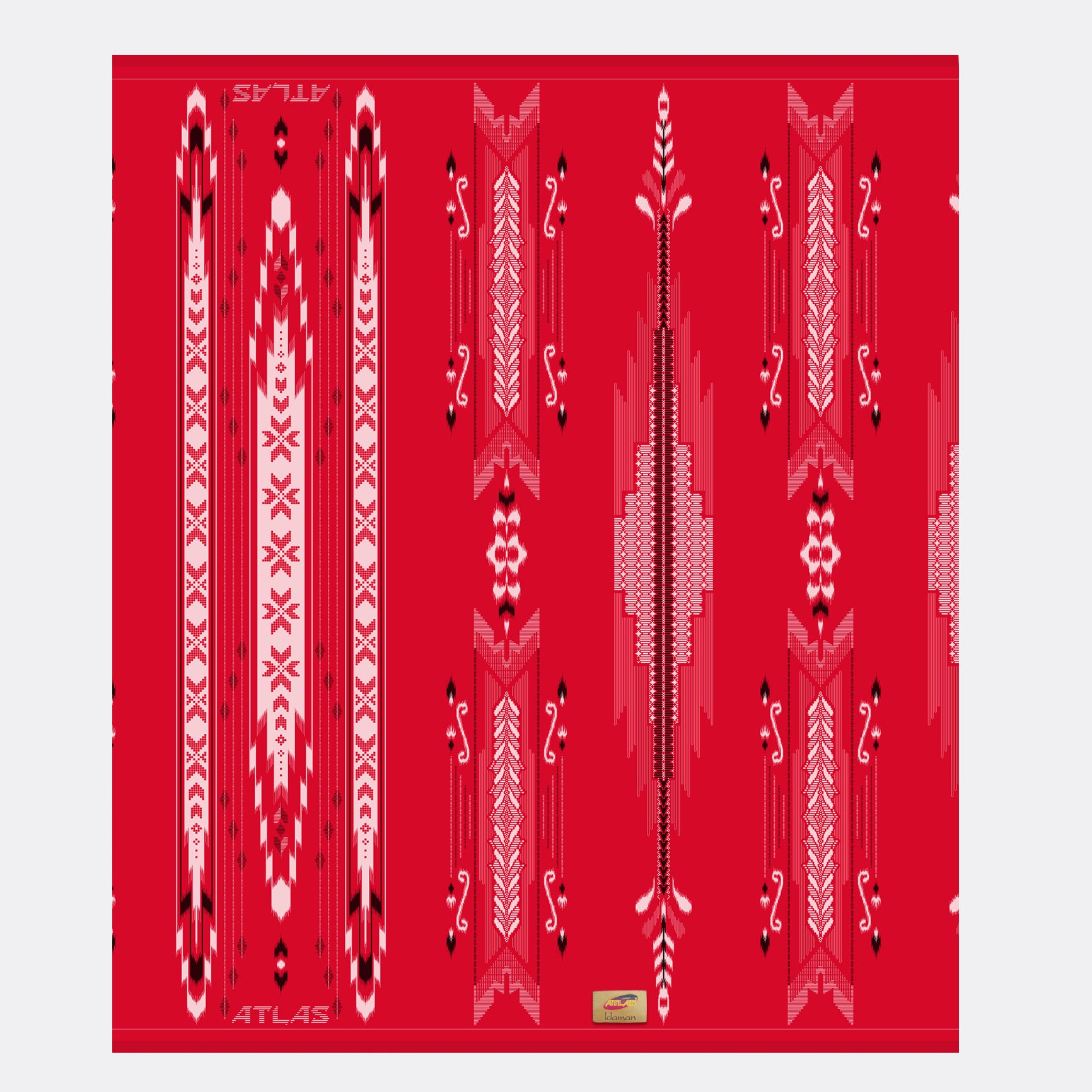 Sarung ATLAS Edisi Kemerdekaan SGF Merah