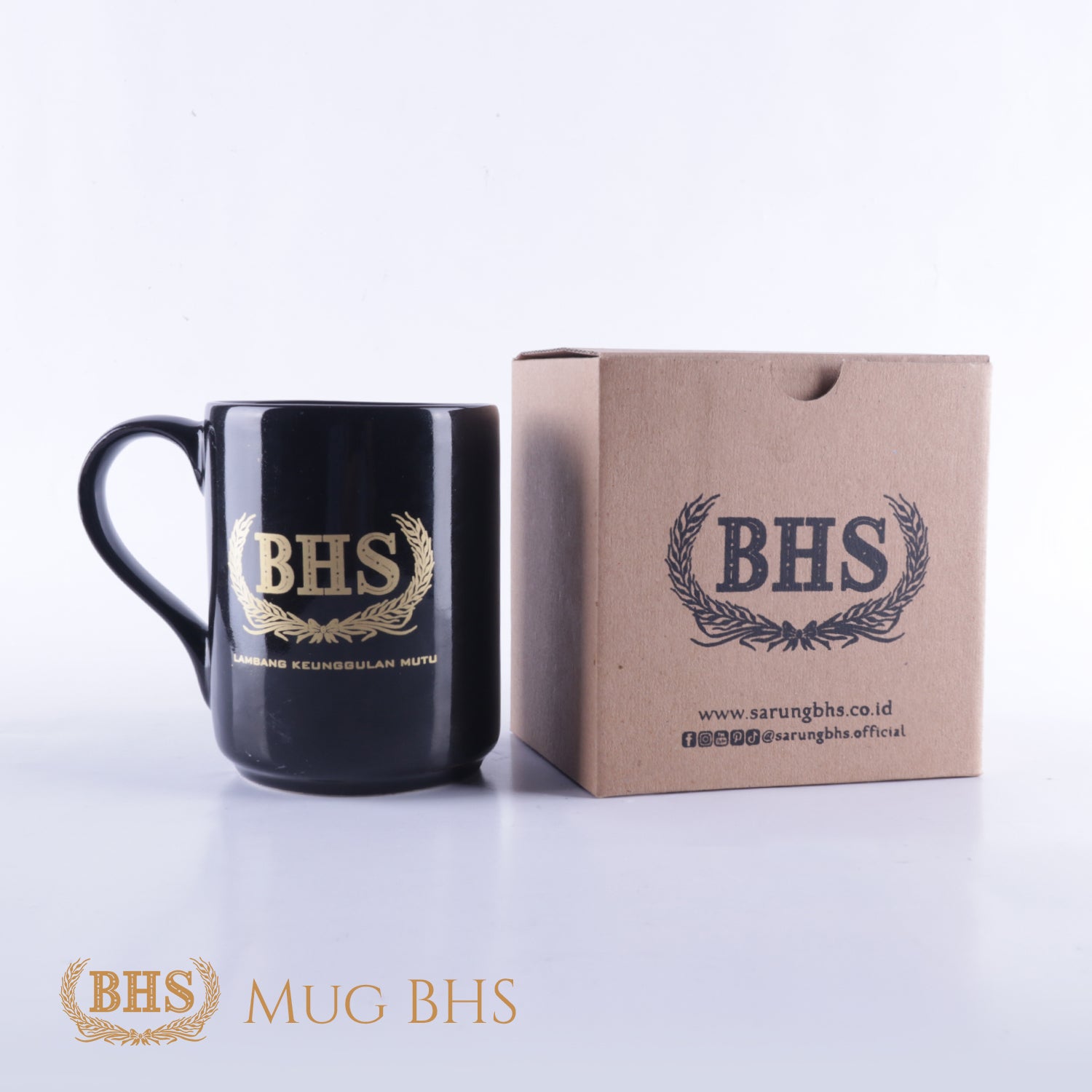 Official Merchandise Mug Glass Sarung BHS