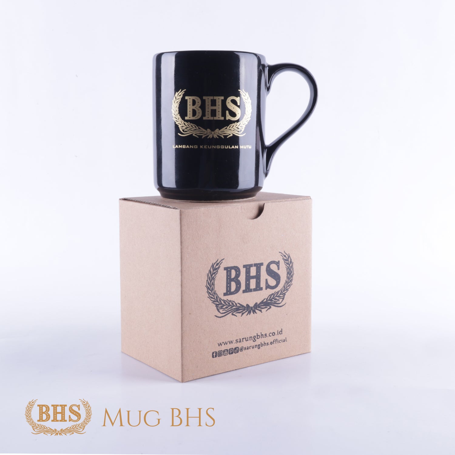 Official Merchandise Mug Glass Sarung BHS