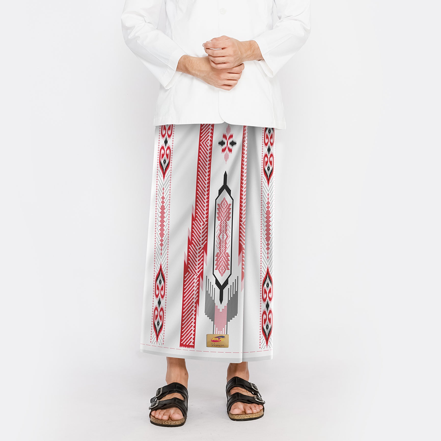 Sarung ATLAS Edisi Kemerdekaan SIF Putih