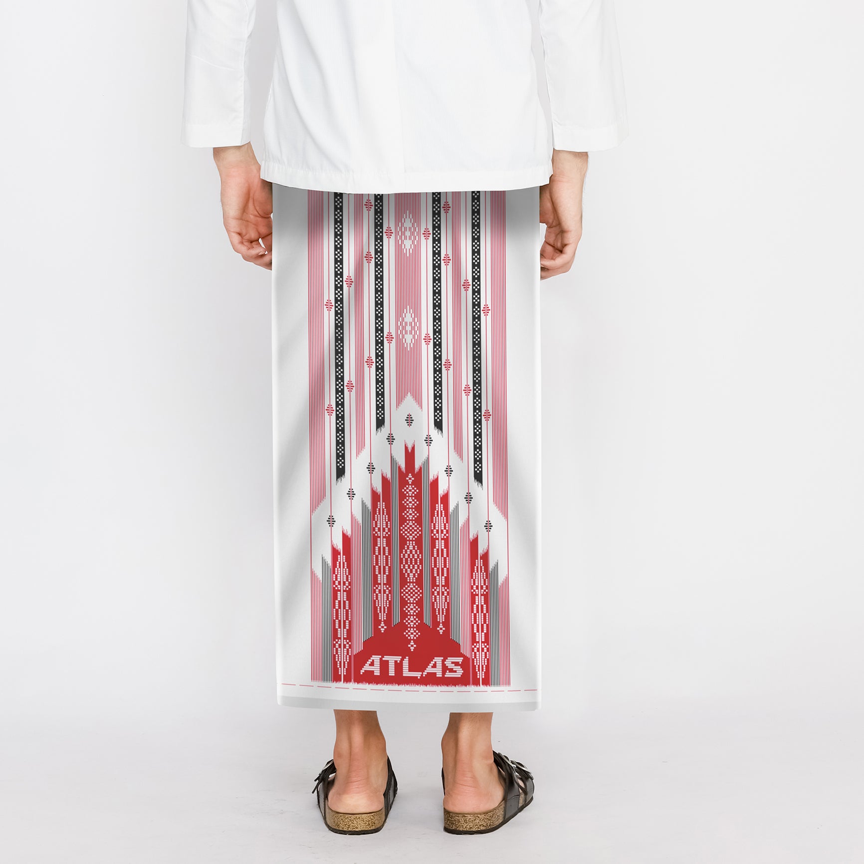 Sarung ATLAS Edisi Kemerdekaan SIF Putih