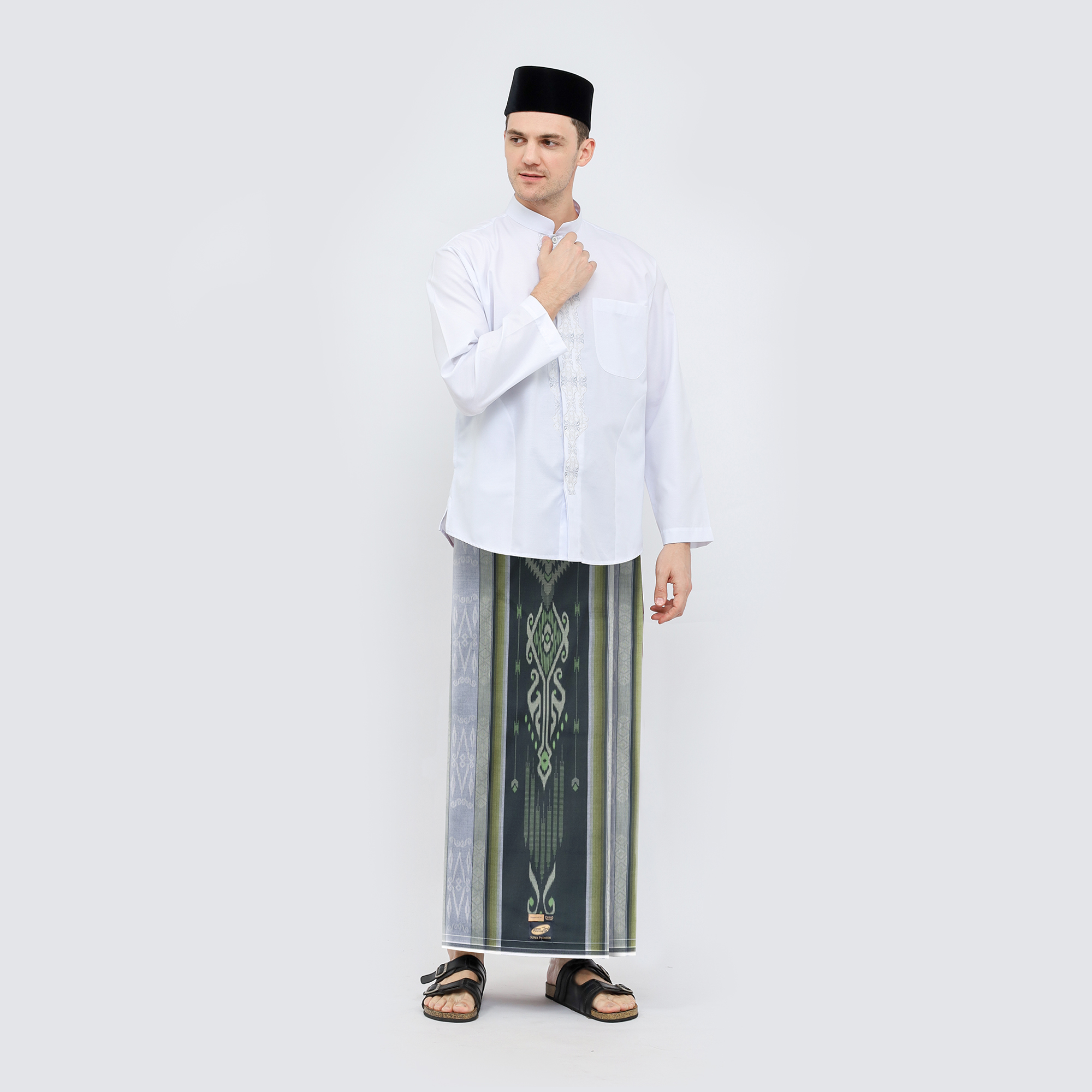 Sarung ATLAS Super Premium 935 A9 DJK Hijau 02