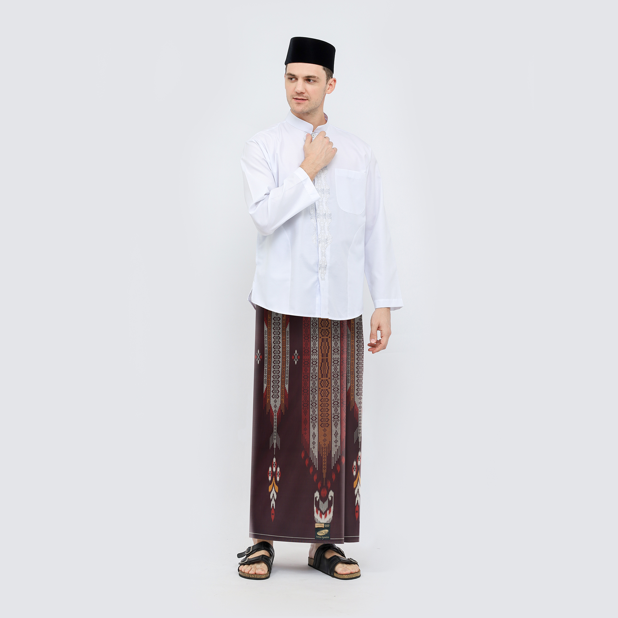 Sarung ATLAS Super Premium 920 A9 PKB Merah Hati 02