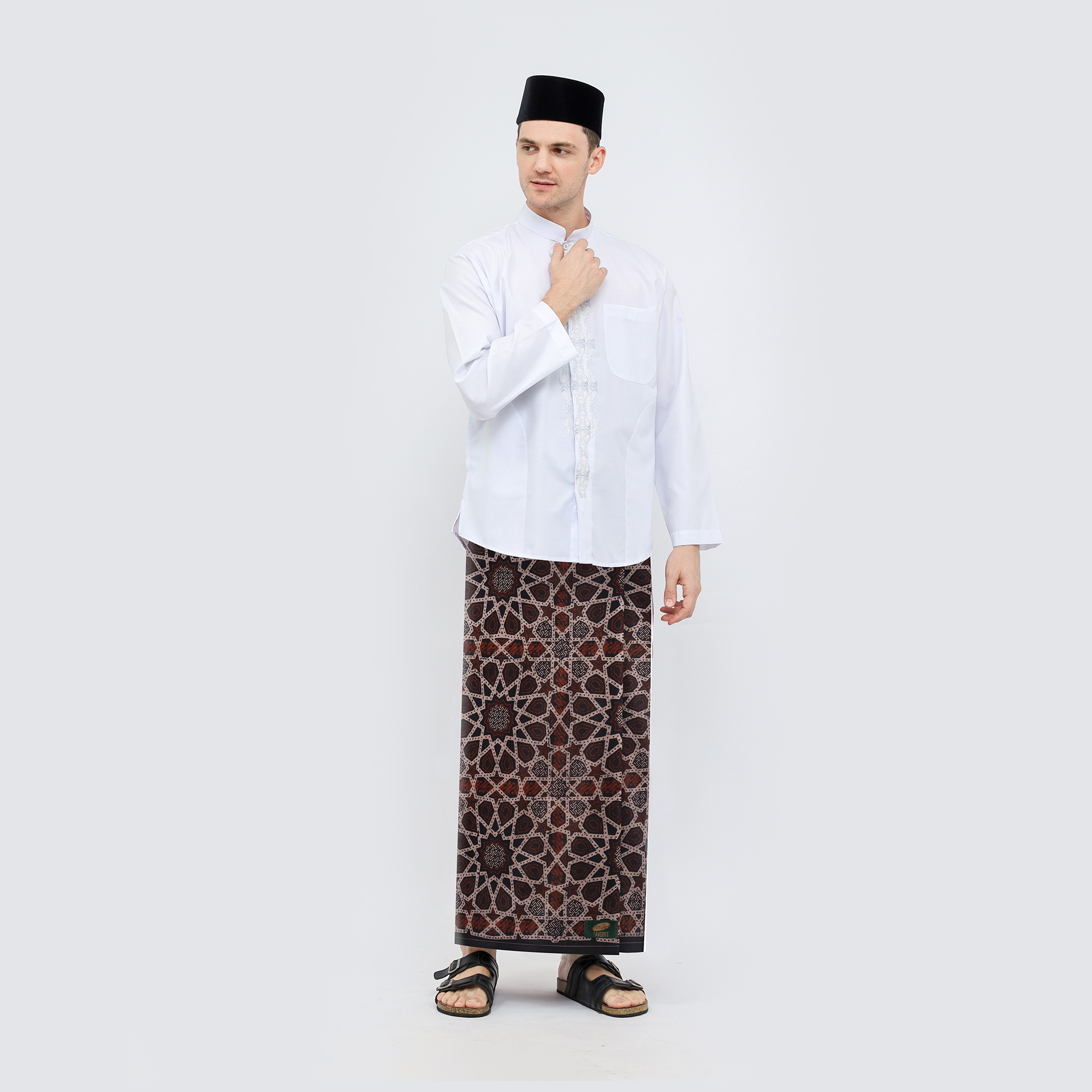 Sarung ATLAS Favorit 515 Serasi Motif BHS Batik 008