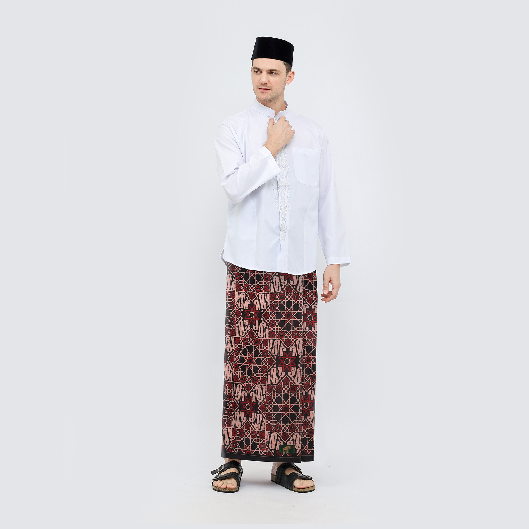 Sarung ATLAS Favorit 515 Serasi Motif BHS Batik 011
