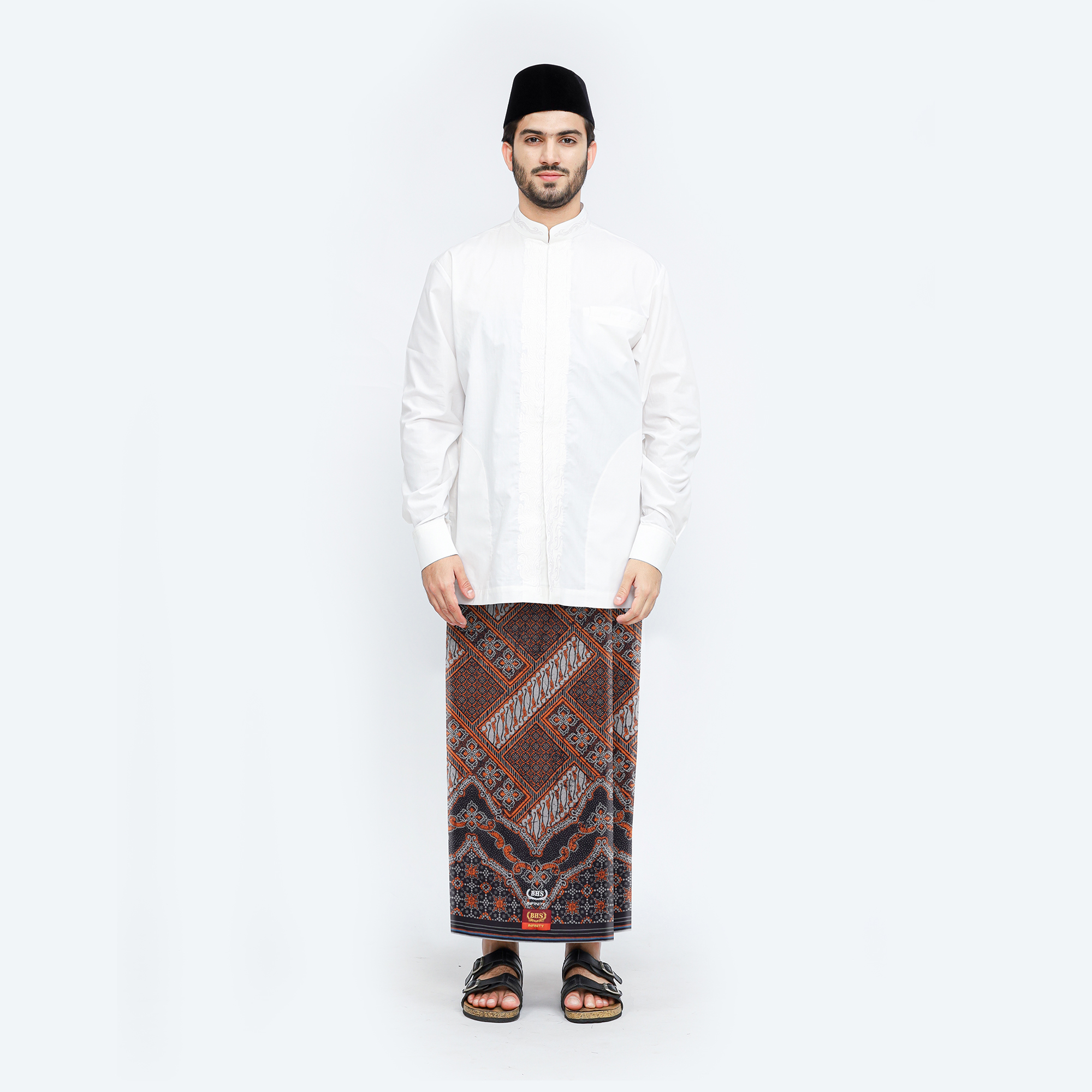 Sarung BHS Infinity Gold Motif V34 CBD 003