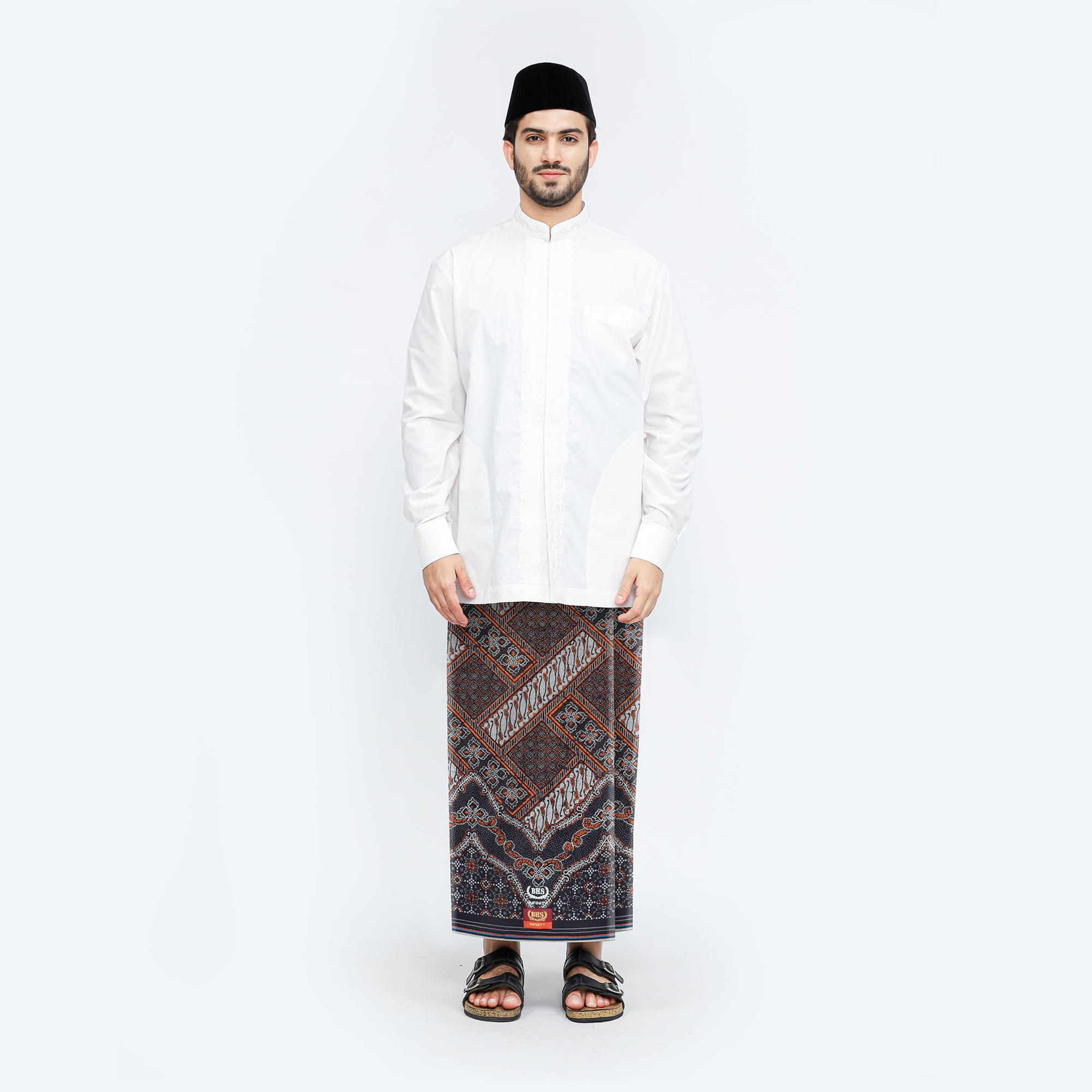 Sarung BHS Infinity Gold Motif V34 CBD 004