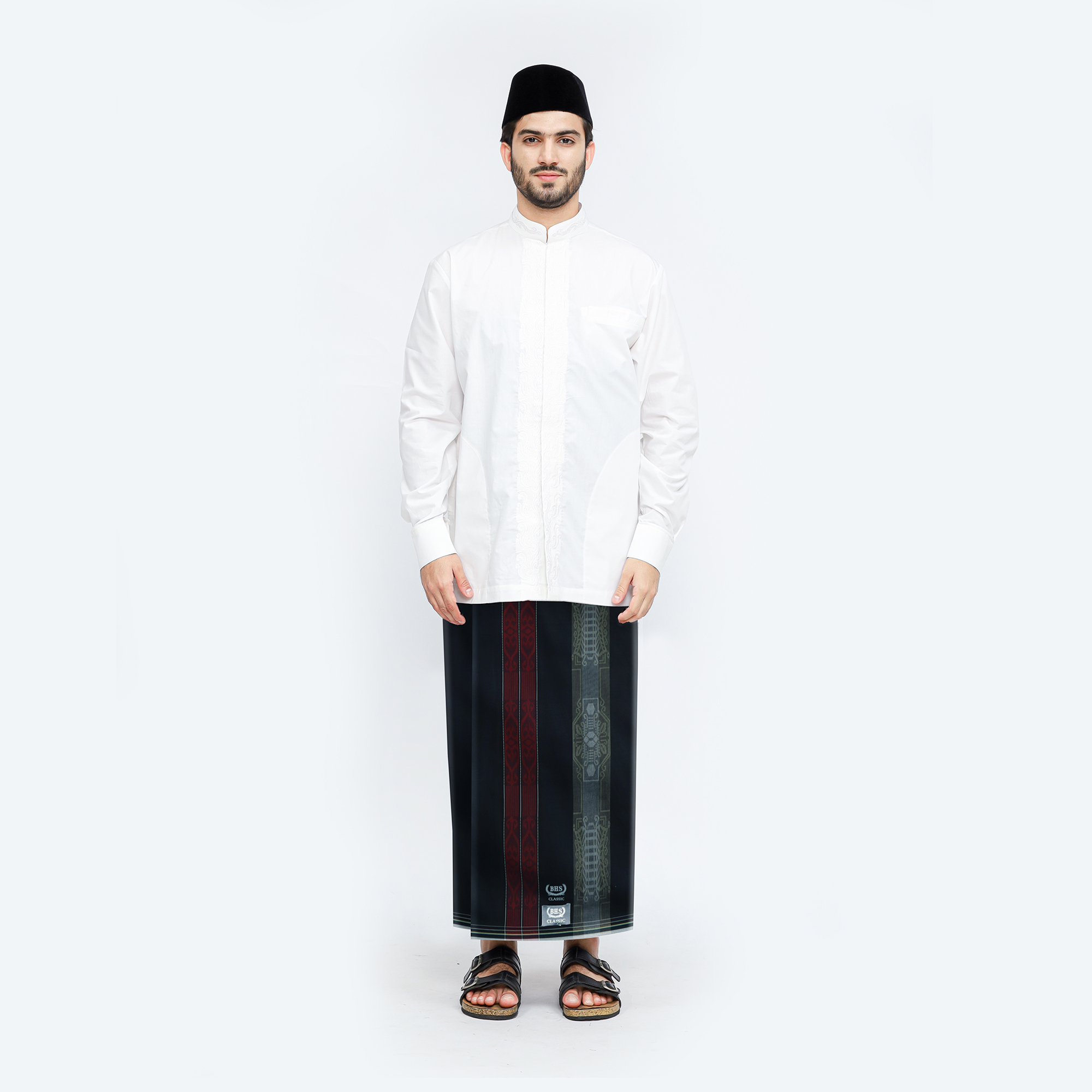 Sarung BHS Classic Silver Motif C44 DGB