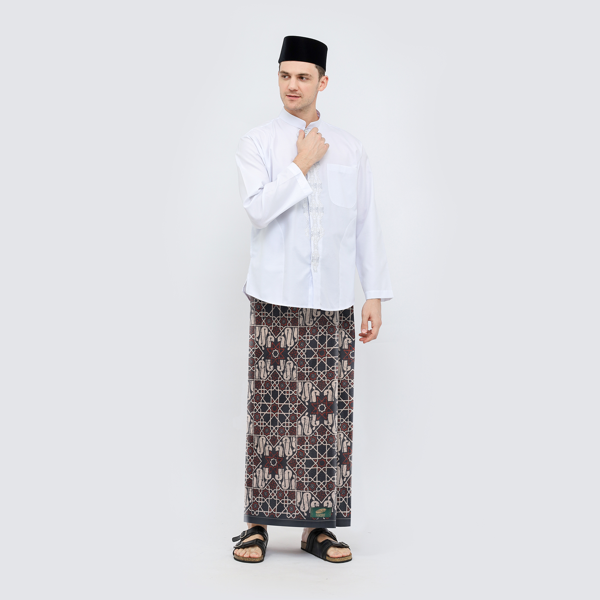 Sarung ATLAS Favorit 515 Serasi Motif BHS Batik 012