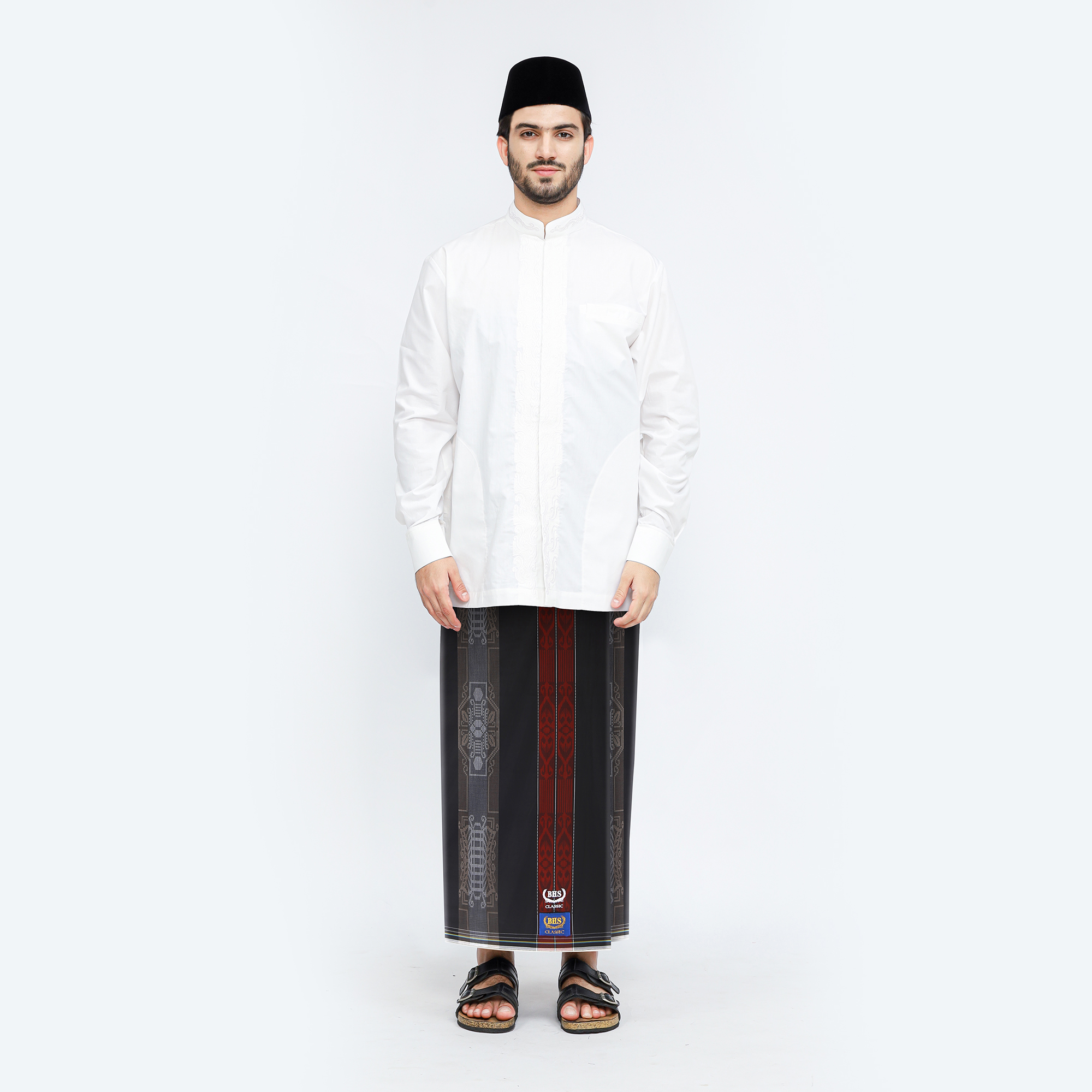 Sarung BHS Classic Gold Motif C44 DGB