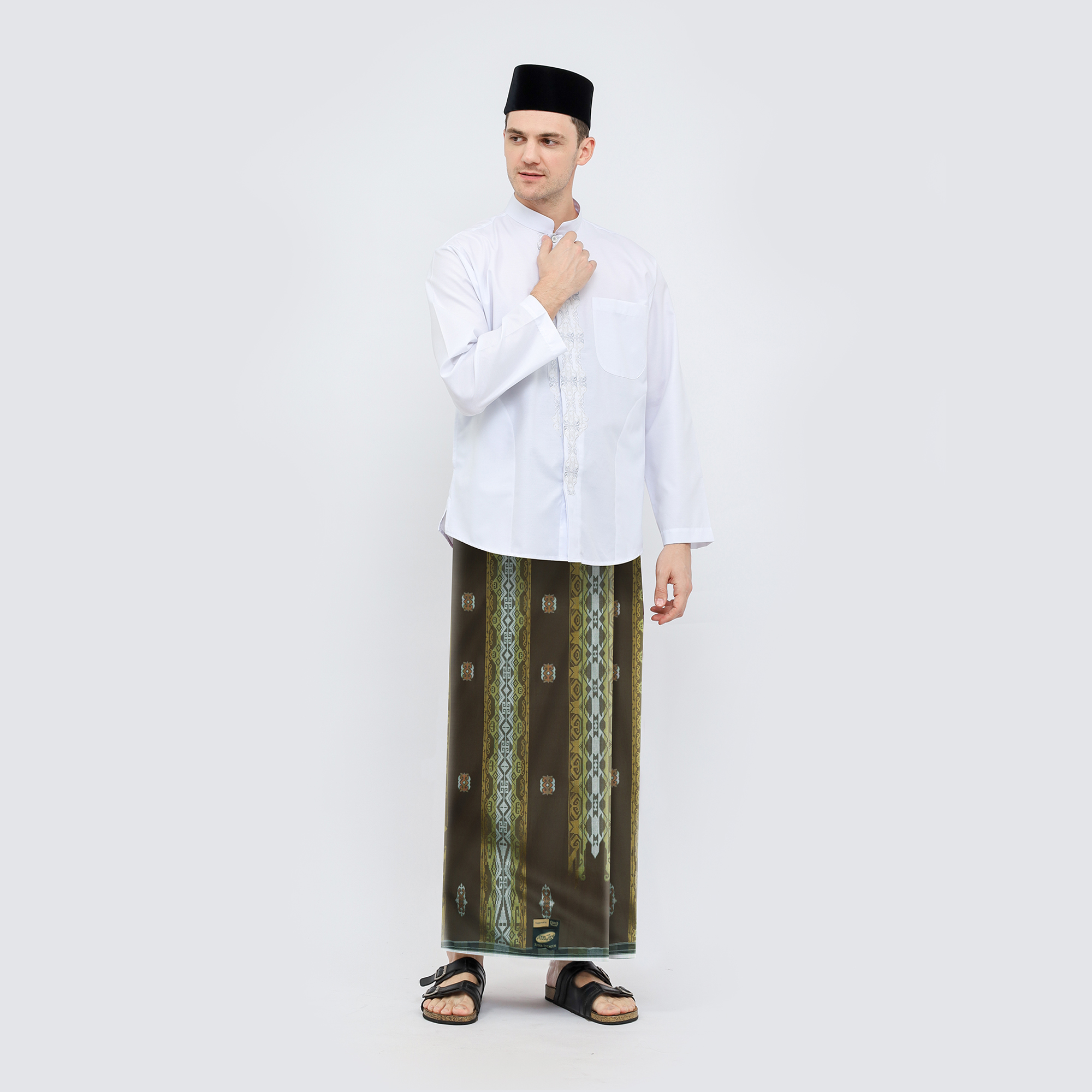 Sarung ATLAS Super Premium 970 A9 JGB Olive Muda 02