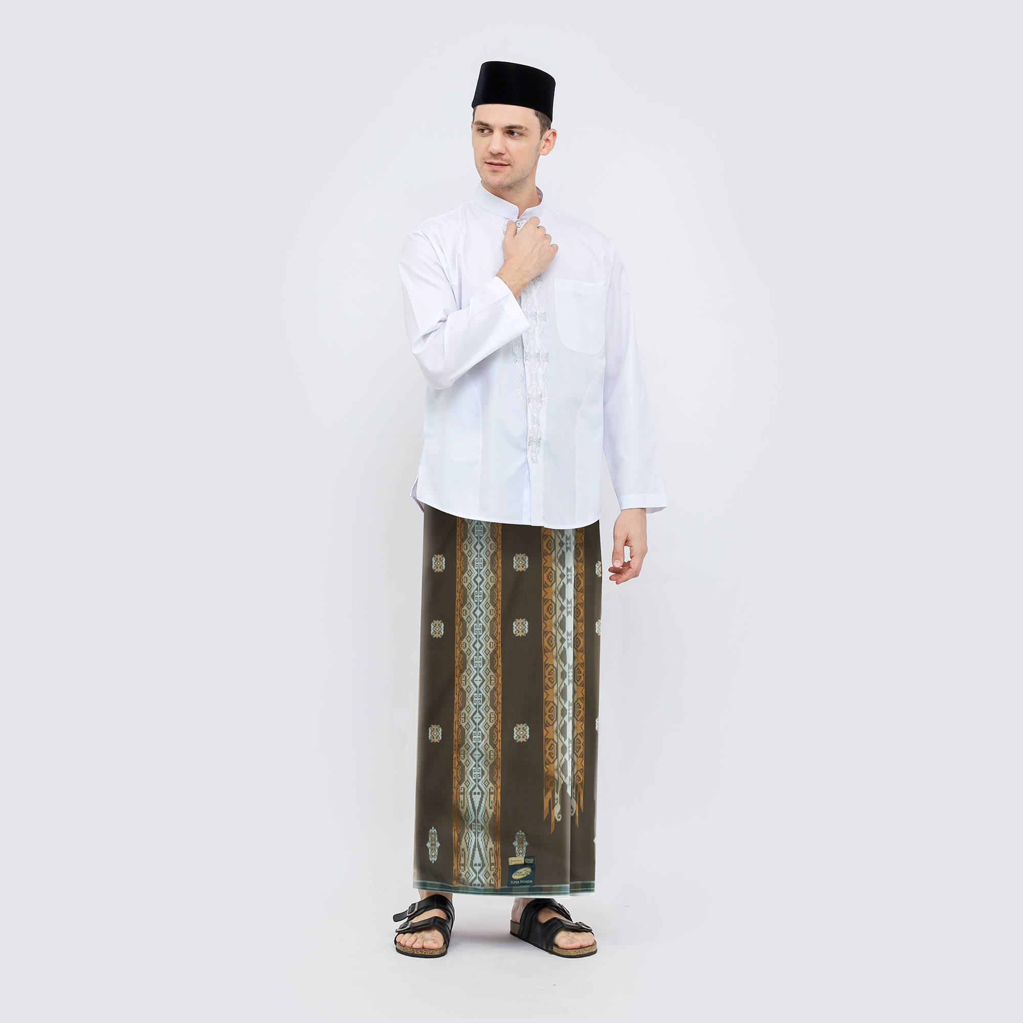 Sarung ATLAS Super Premium 970 A9 JGB Olive Muda 03