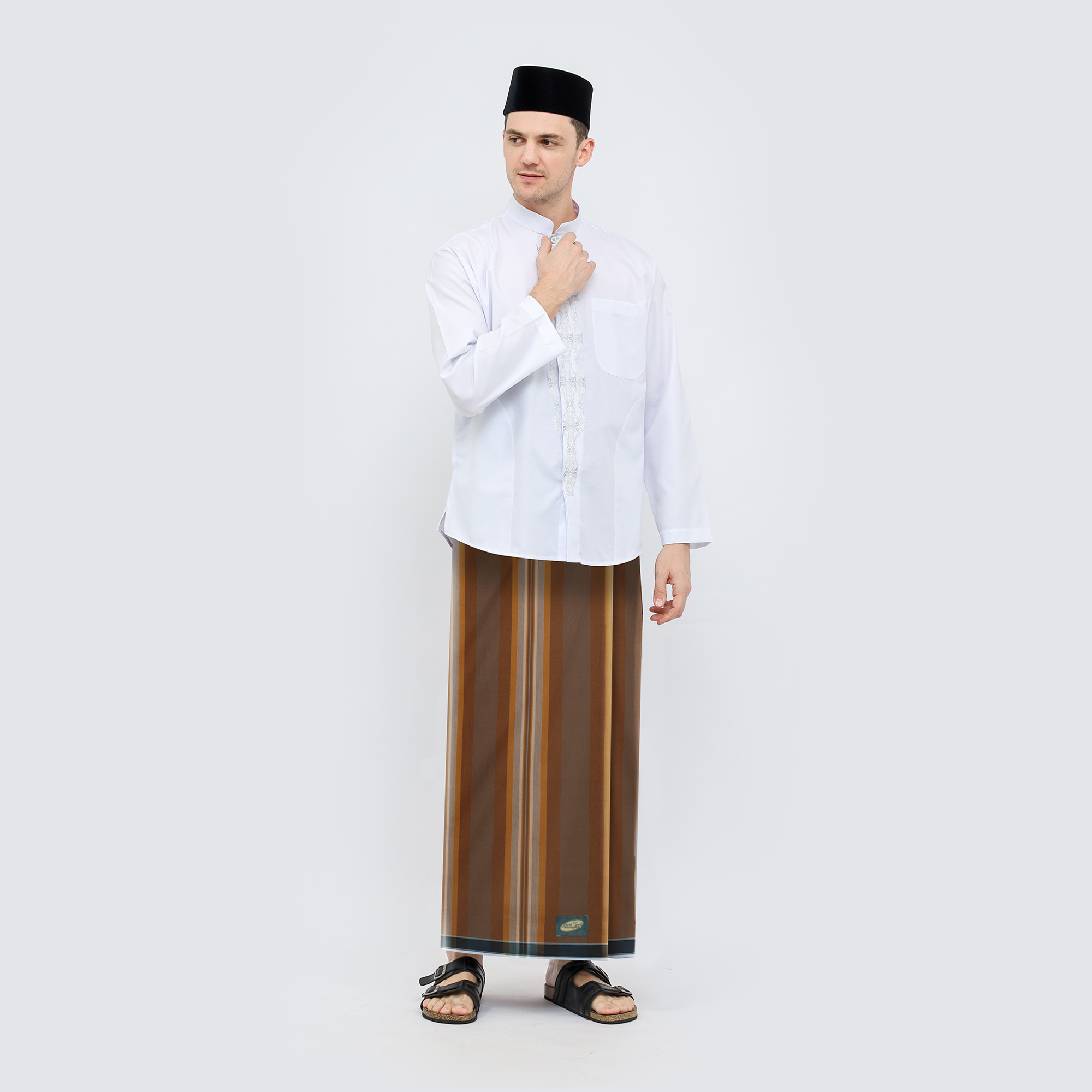 Sarung ATLAS Favorit Nusantara ESW Coklat