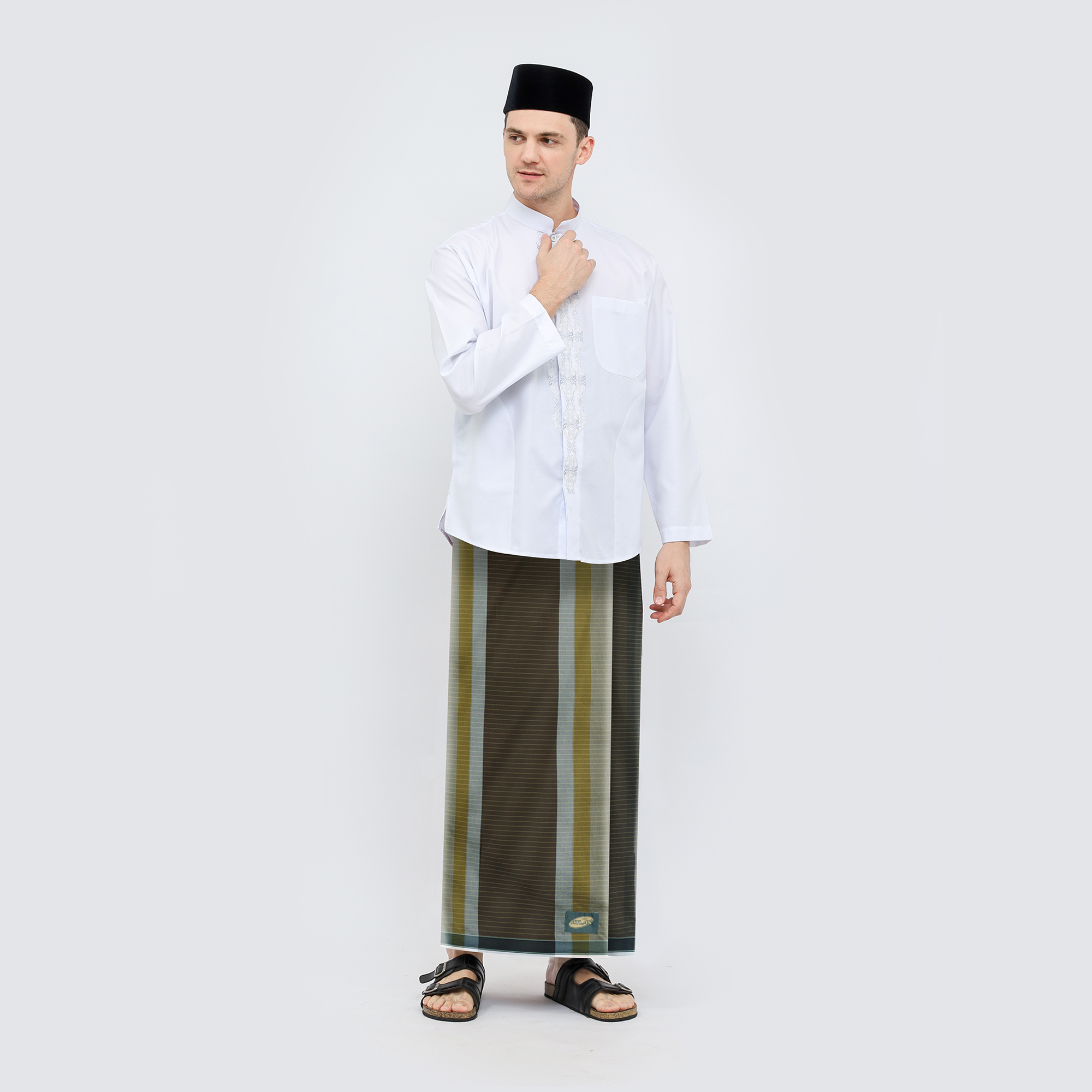 Sarung ATLAS Favorit Nusantara ESW Olive Muda