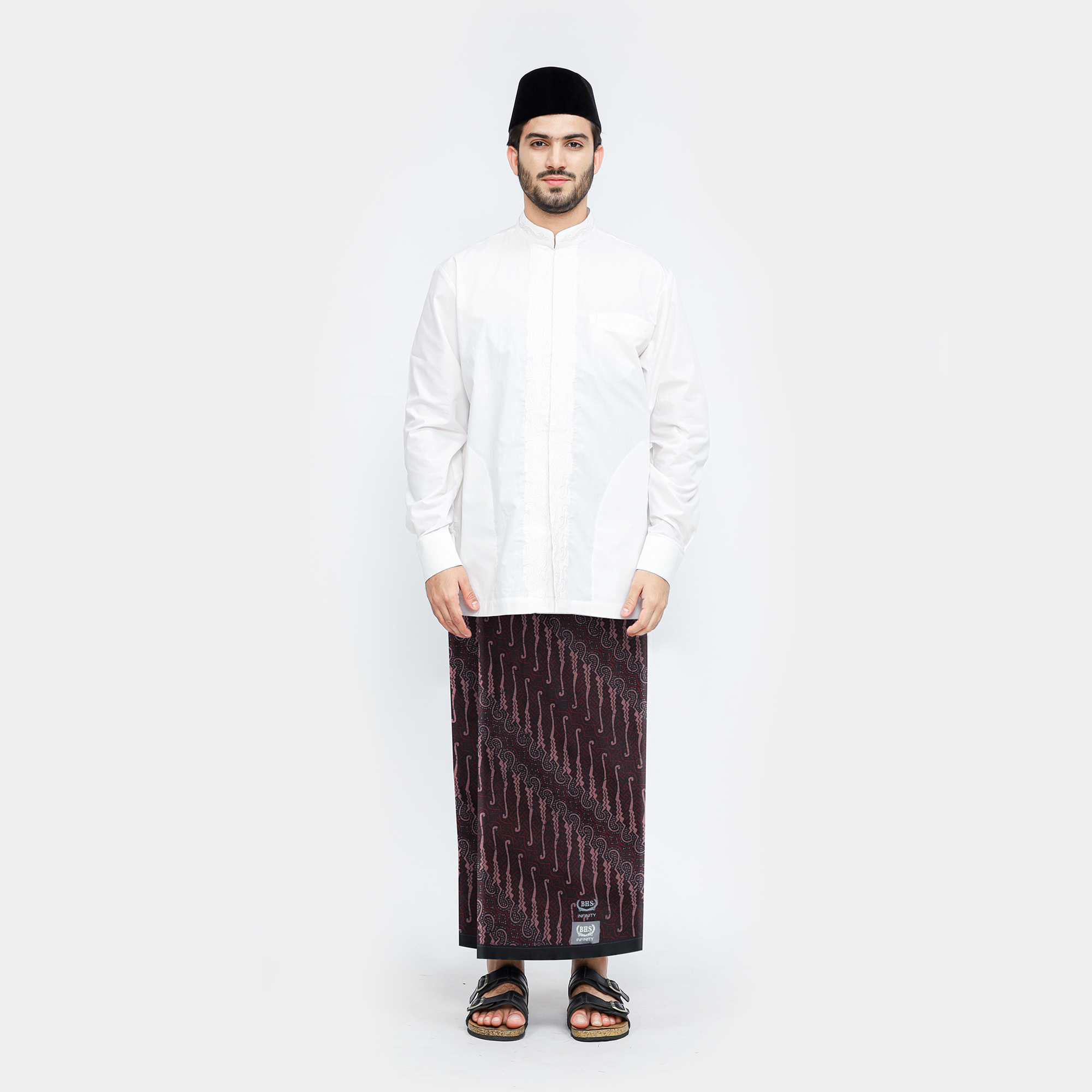 Sarung BHS Infinity Silver Motif V34 CBD 003