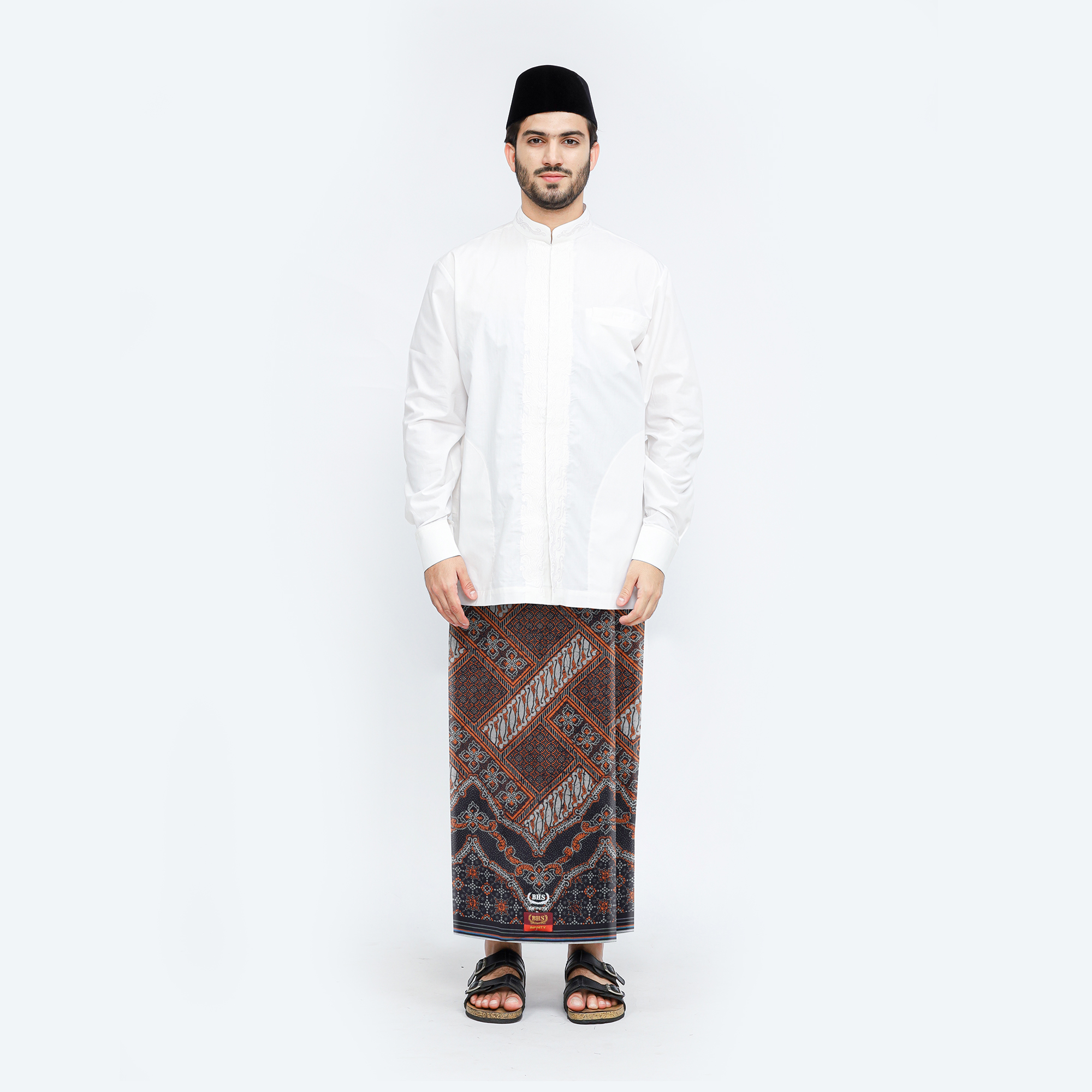 Sarung BHS Infinity Gold Motif V34 CBD 006
