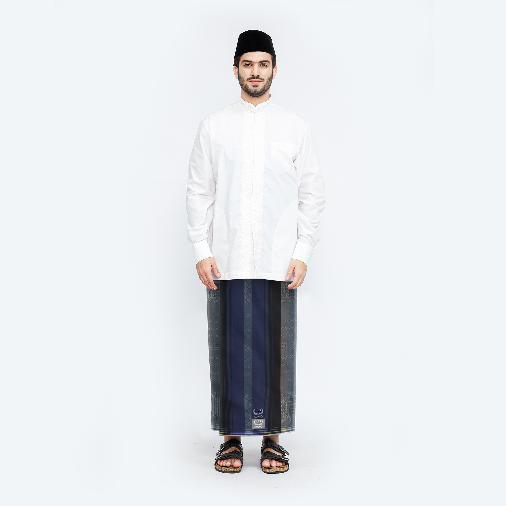 Sarung BHS Cosmo Super Silver K27 DDC SJ Biru