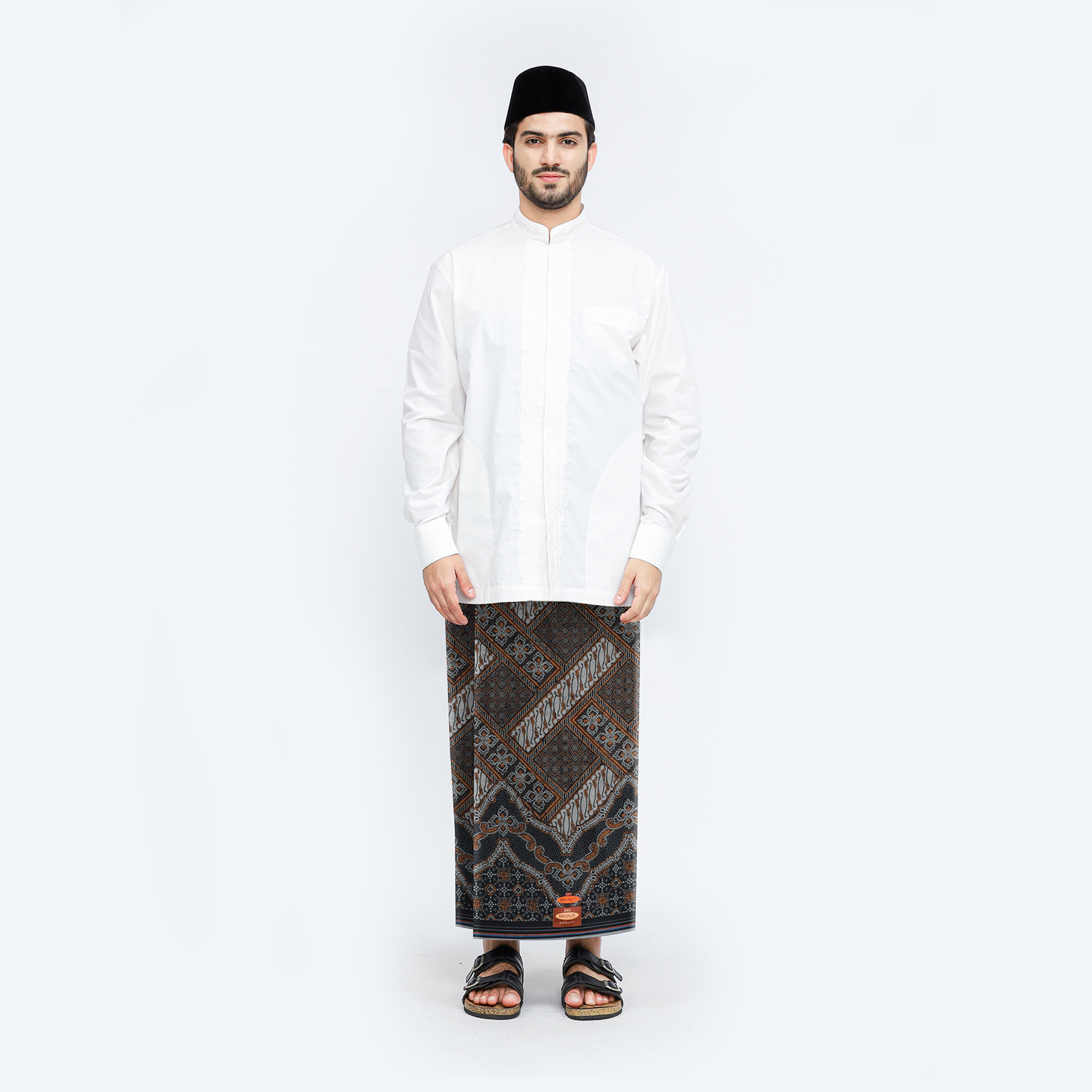 Sarung BHS Infinity Bronze Motif V34 CBD 001