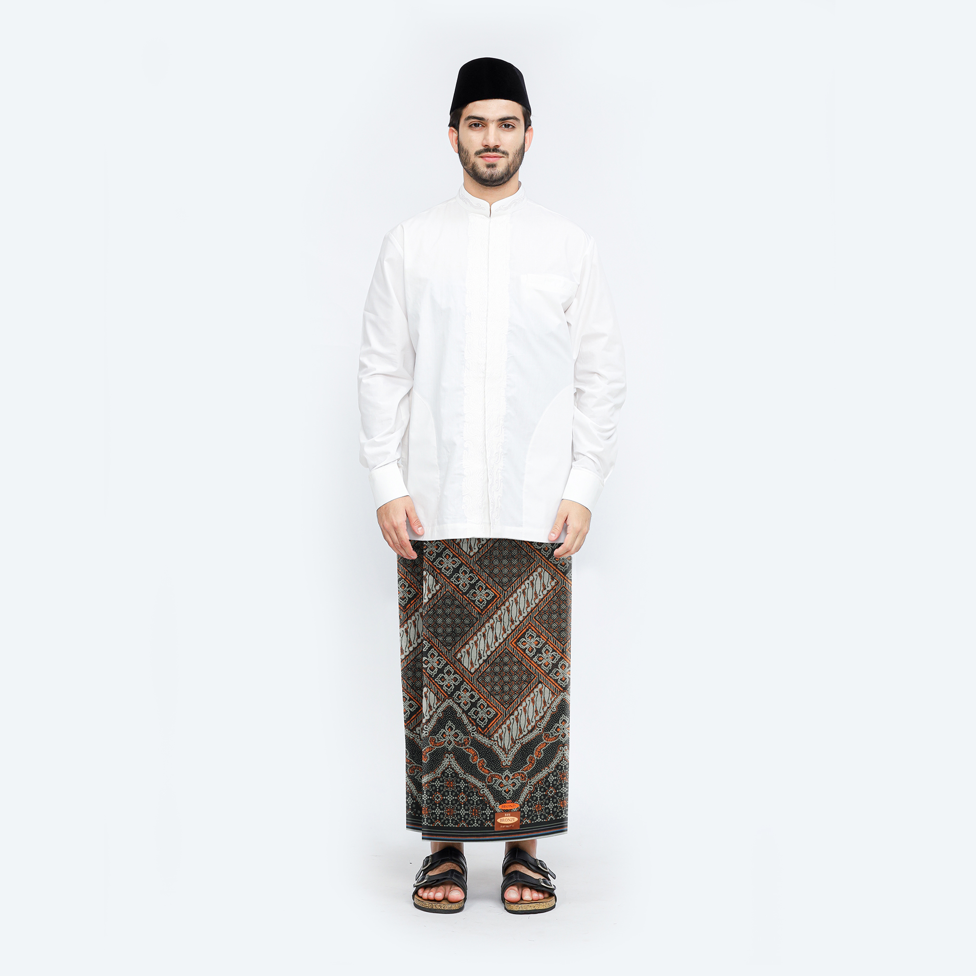 Sarung BHS Infinity Bronze Motif V34 CBD 002