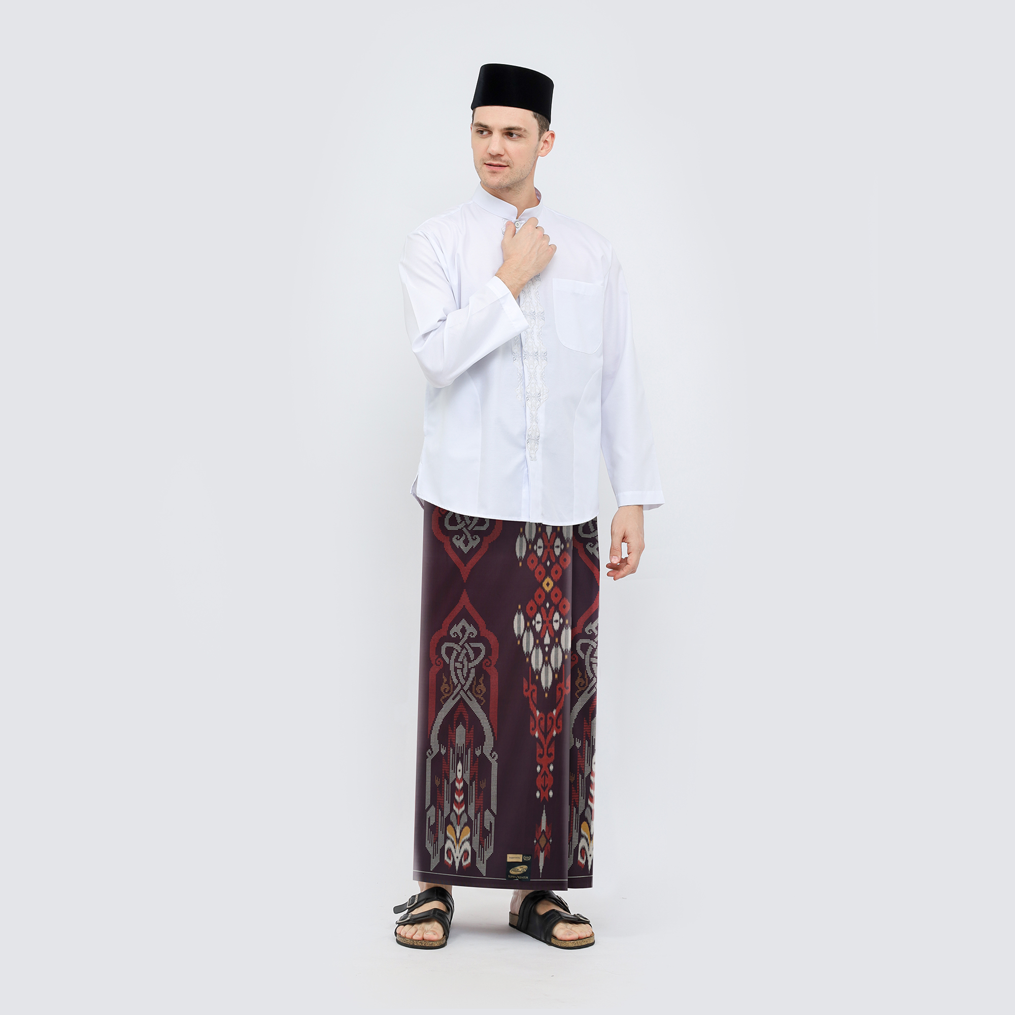 Sarung ATLAS Super Premium 920 A9 CKA Merah Hati