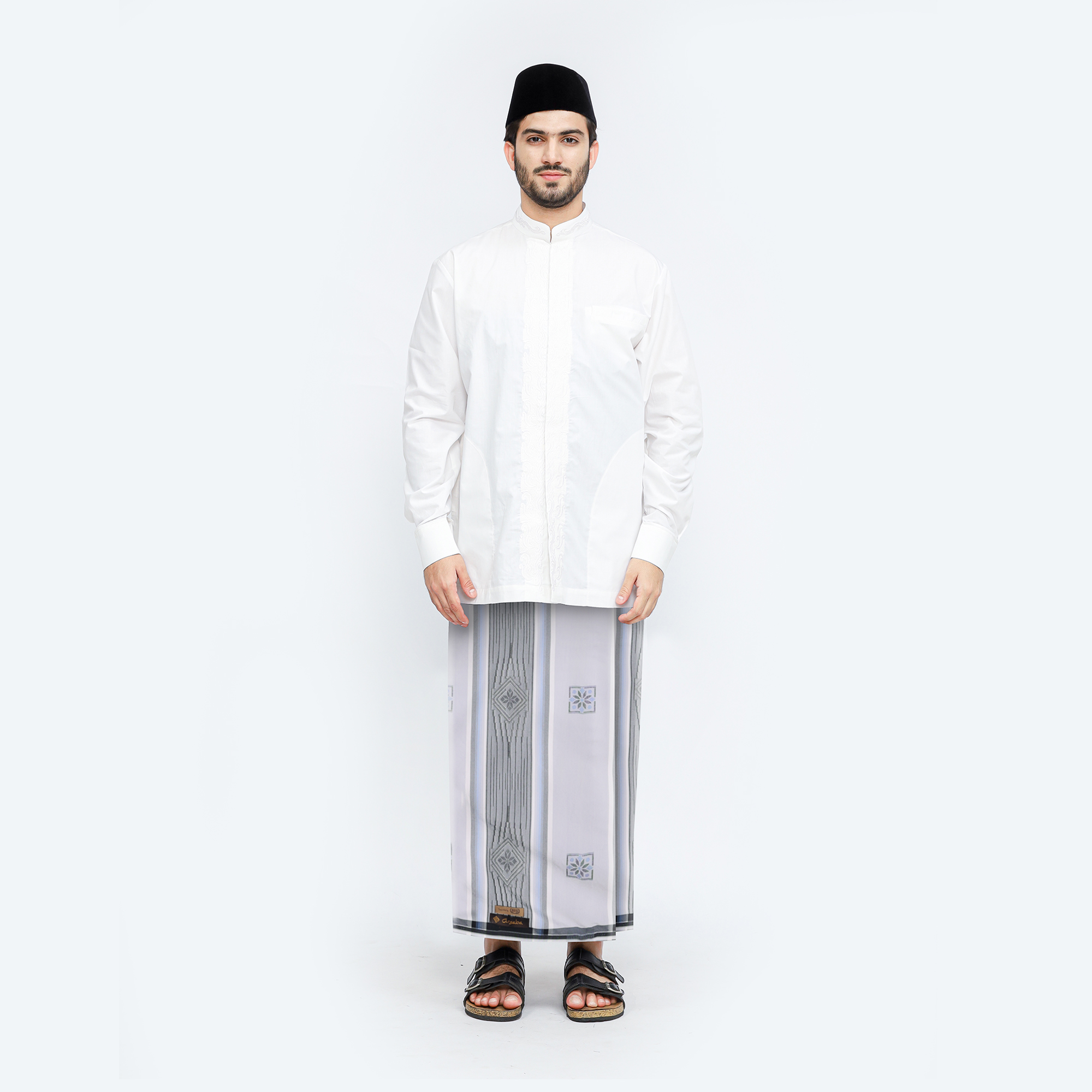 Sarung Arsaba Z13-SCE SJ Cream Abu